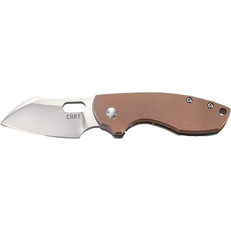 CRKT Pilar Copper EDC Folding Pocket Knife: The Perfect EDC Companion for Urban Explorers