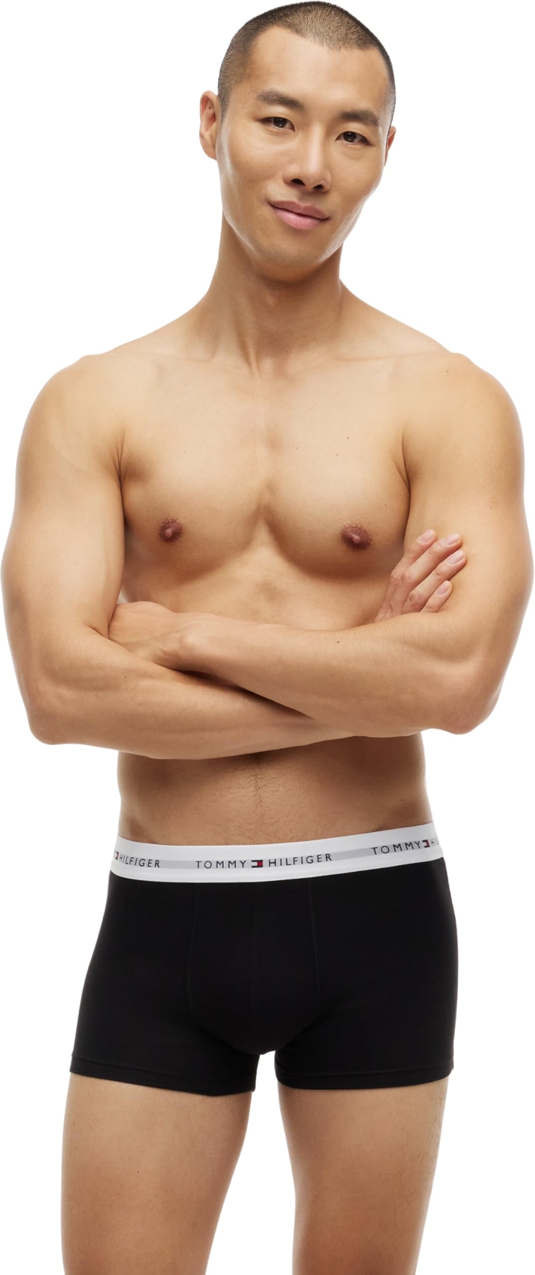 Tommy Hilfiger Pantaloncini Boxer Uomo Confezione da 5 Cotone Elasticizzato