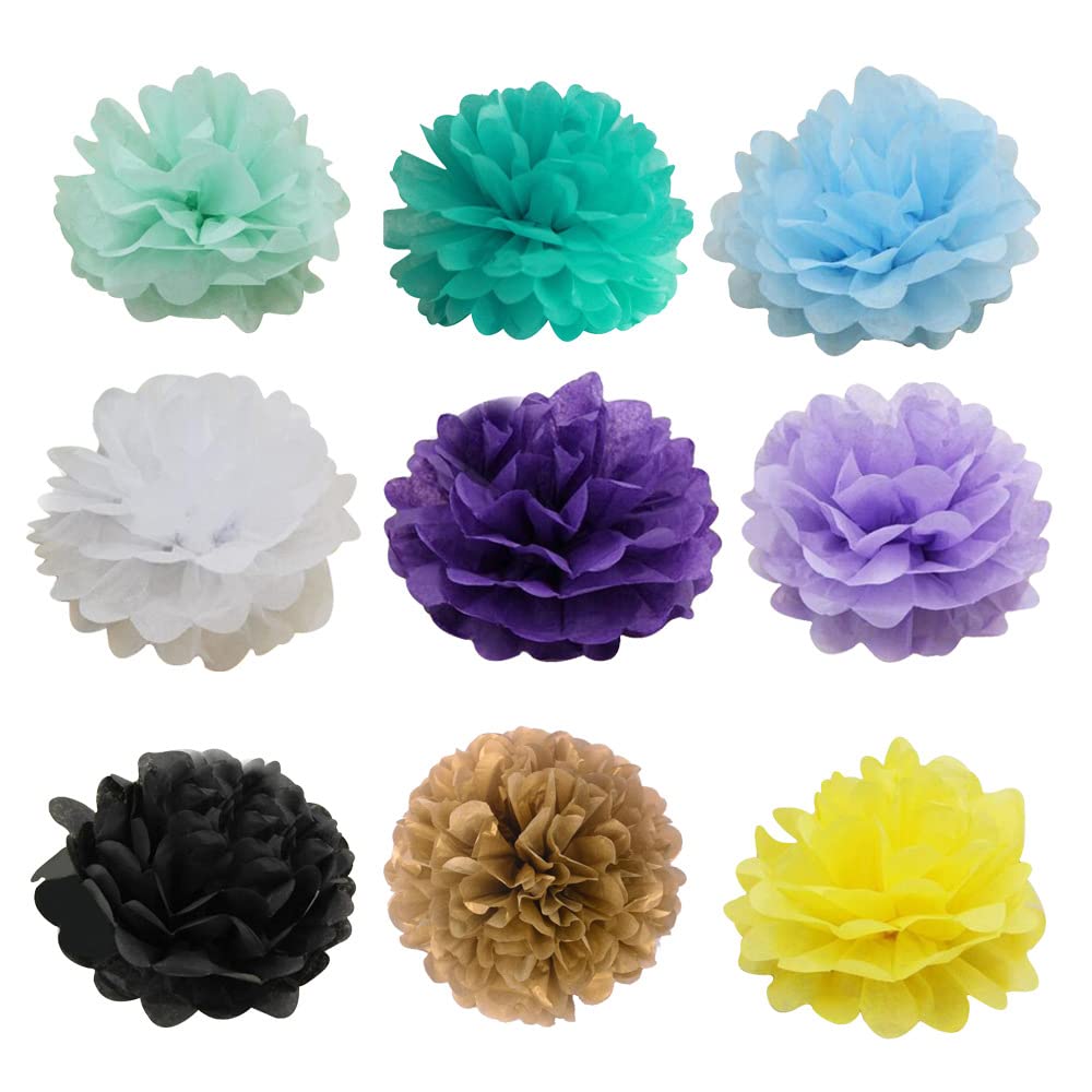 10 cm 15 cm 20 cm 25 cm 30 cm Decorativi Rotondi Carta velina Palline a nido d'ape Decorazioni di nozze Festa di compleanno Baby Shower Supplies1 pz  15