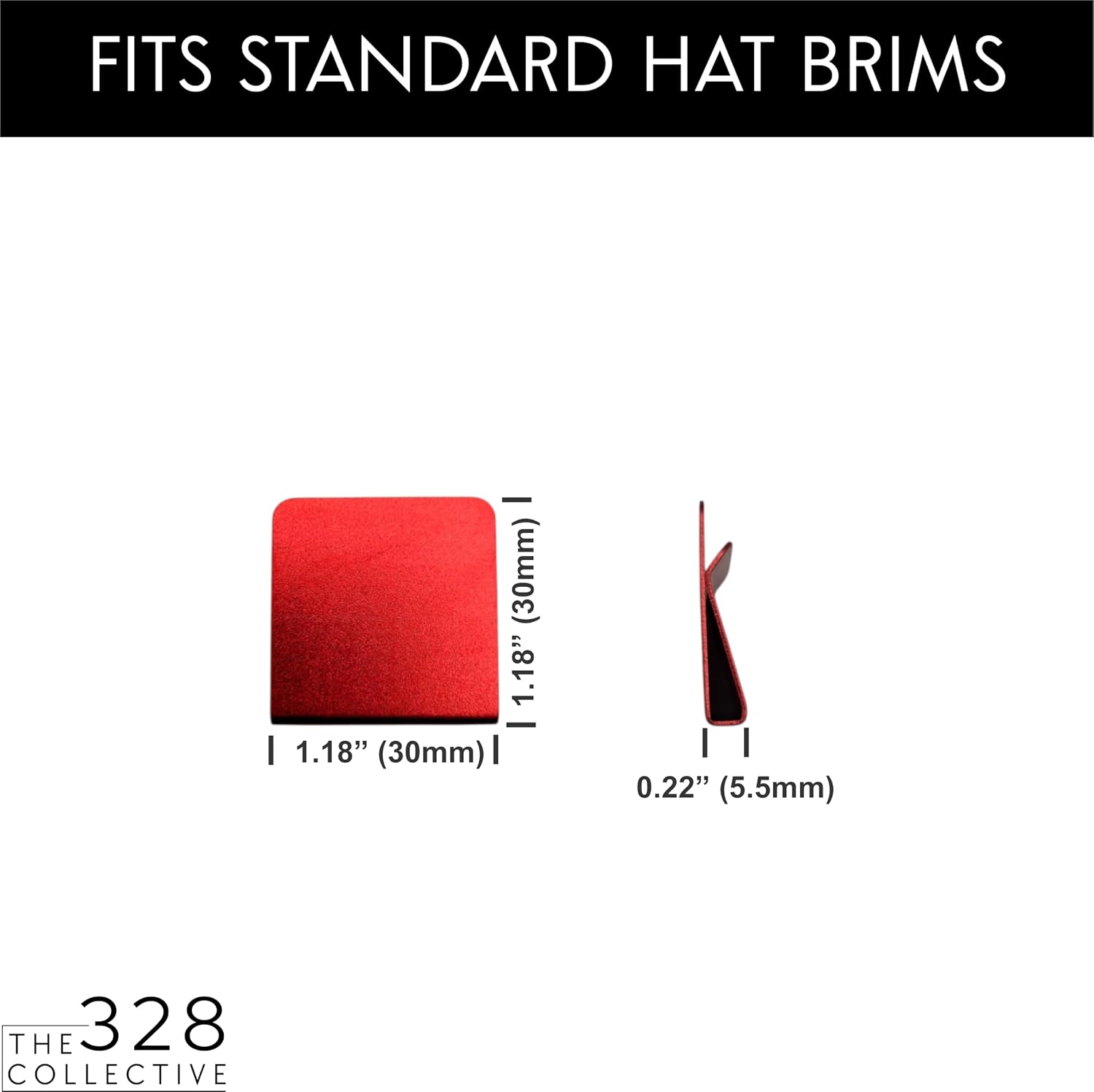 Hat Clip Blanks 10 Pack – Aluminum Hat Brim Clips for Laser Engraving and Custom Hat Accessories - Multiple Colors Available