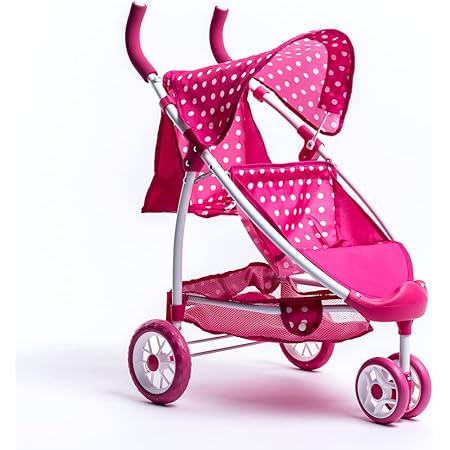 malibu double doll stroller