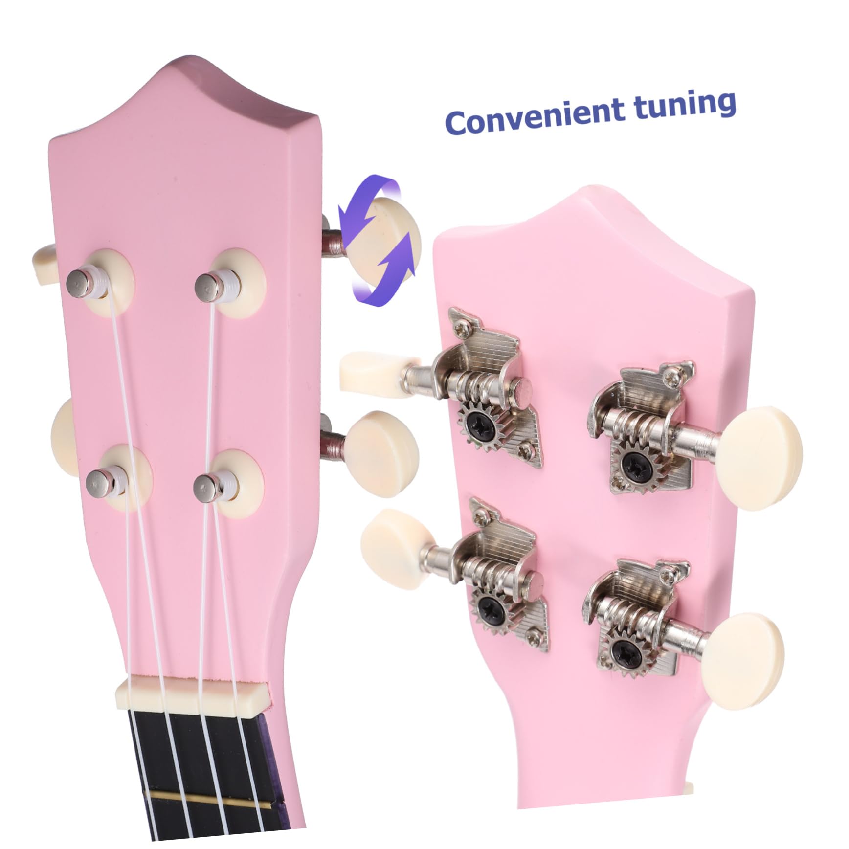 BESTonZON 21 Ukulele Dla Początkujących Sopran Ukulele Dla Dzieci Początkujący Sopran Dla Dorosłych Hawajski Instrument Małe