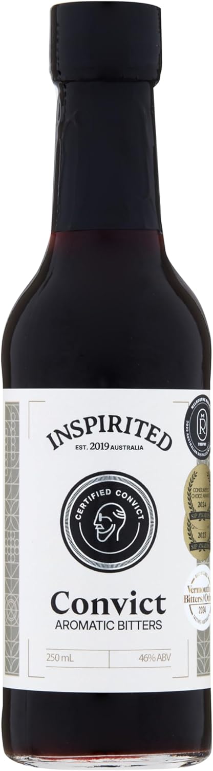 Convict Aromatic Bitters, 144 Hour Extraction, 25+ Ingredients with ...