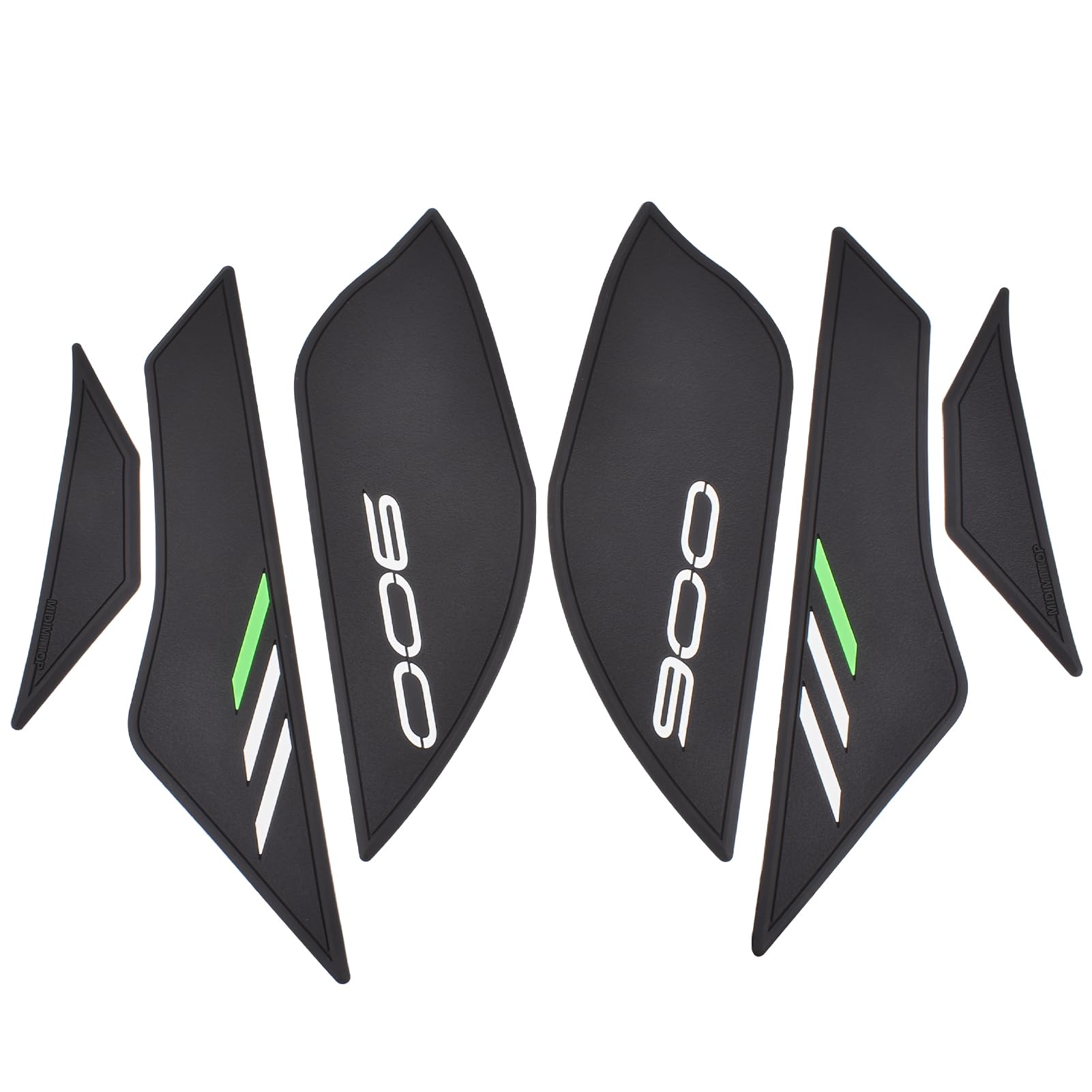 Motorrad-Tankpad rutschfeste Tankschutzaufkleber Gummischutzpads passend für Ka&wa&sa&ki Z900 Z 900 und Z-900 2025