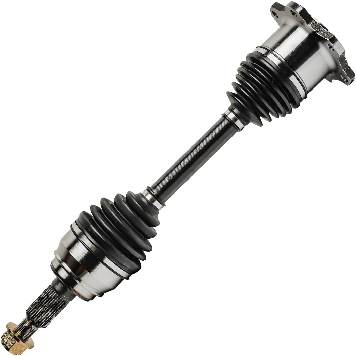 Detroit Axle - Complete Front Driver or Passenger Side CV Axle Shaft for - 2007-2012 GMC, Chevrolet, Cadillac Truck's - USA Made - Lifetime Warranty
