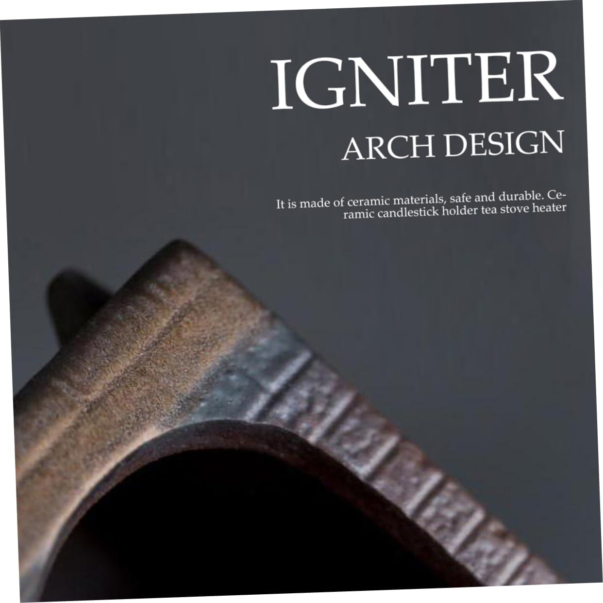 Ceramic Teapot Warmer Candle Stand Holder Retro Tea Warmer for Home and Office Decor for Tea Brewing