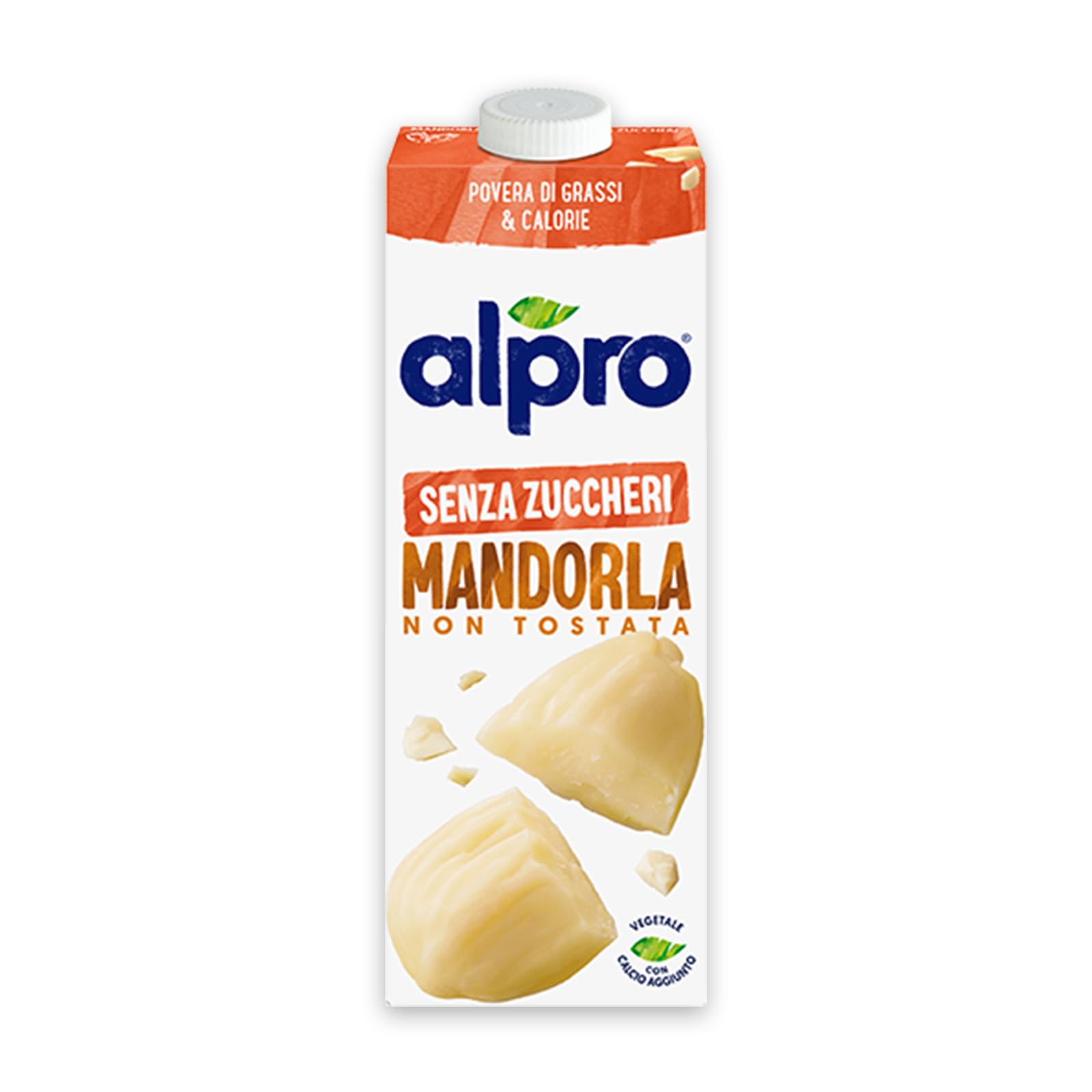 Alpro Mandel-Drink Ohne Zucker, ungeröstet, 1l