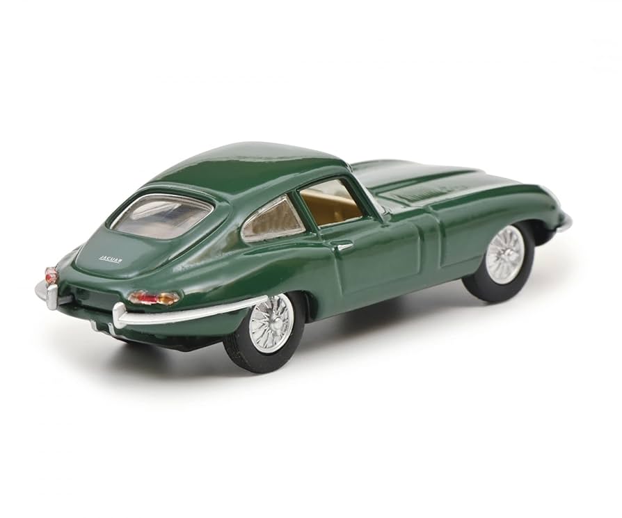 Amazon | シュコー 1/64 ジャガー Eタイプ 1962 グリーン SCHUCO
