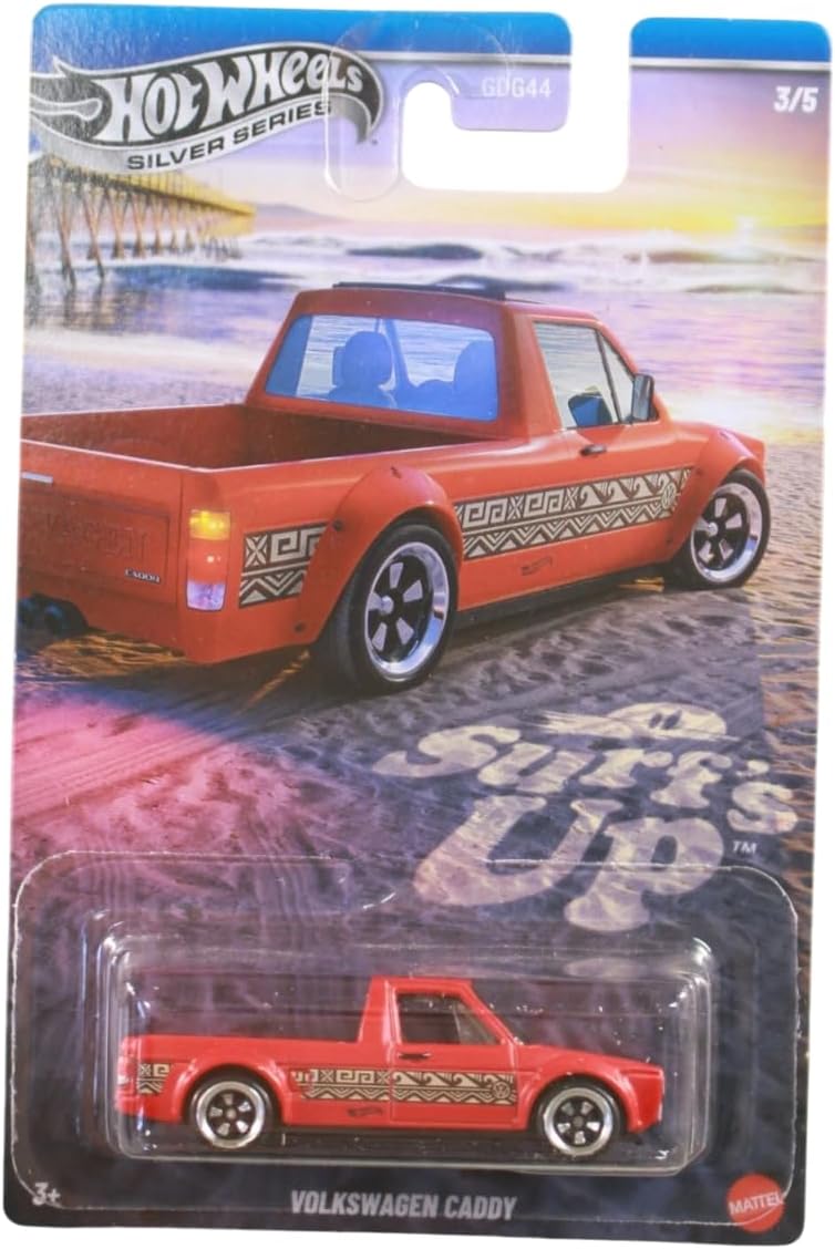 Hot Wheels Silver Series 1:64 84 Ford Mustang SVO for 3 Years & Above 1/5 (White)