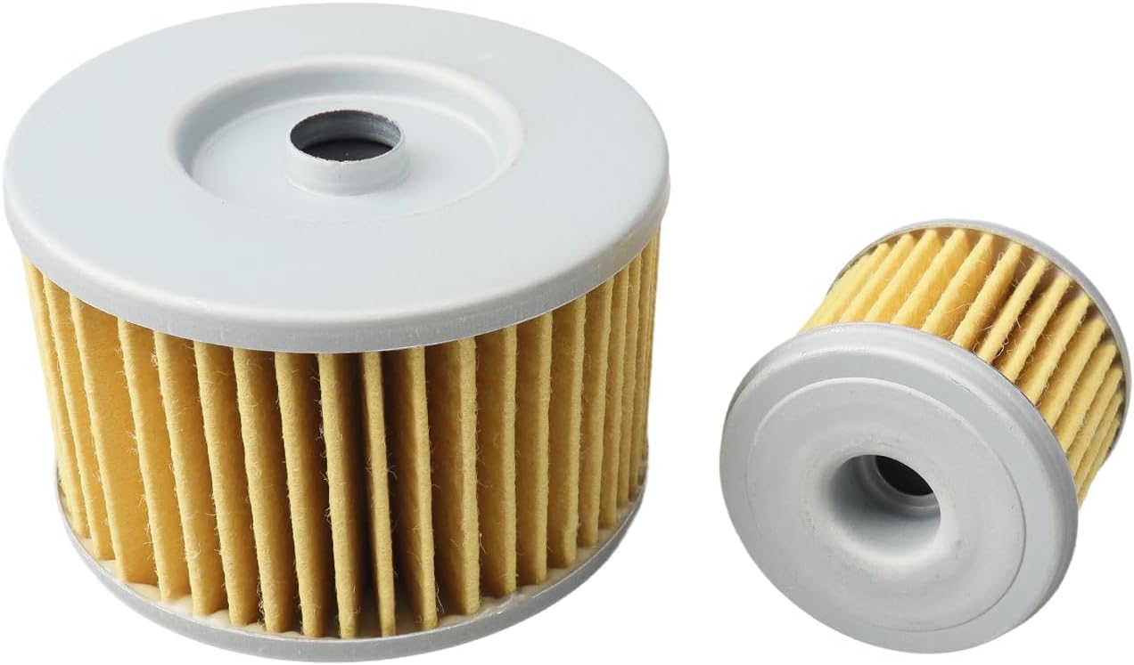 2-PACK Oil Filter with Rubber Ring kit for Honda Pioneer Engine 1000 1000-5 (2016-2022) Replaces 15412-MGS-D21 15412-HP7-A01 91301-107-000 91302-PA9-003 94109-14000 94109-12000