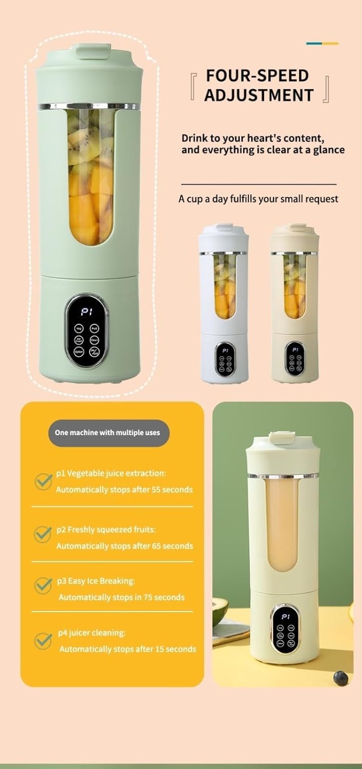 Small portable juicer cup