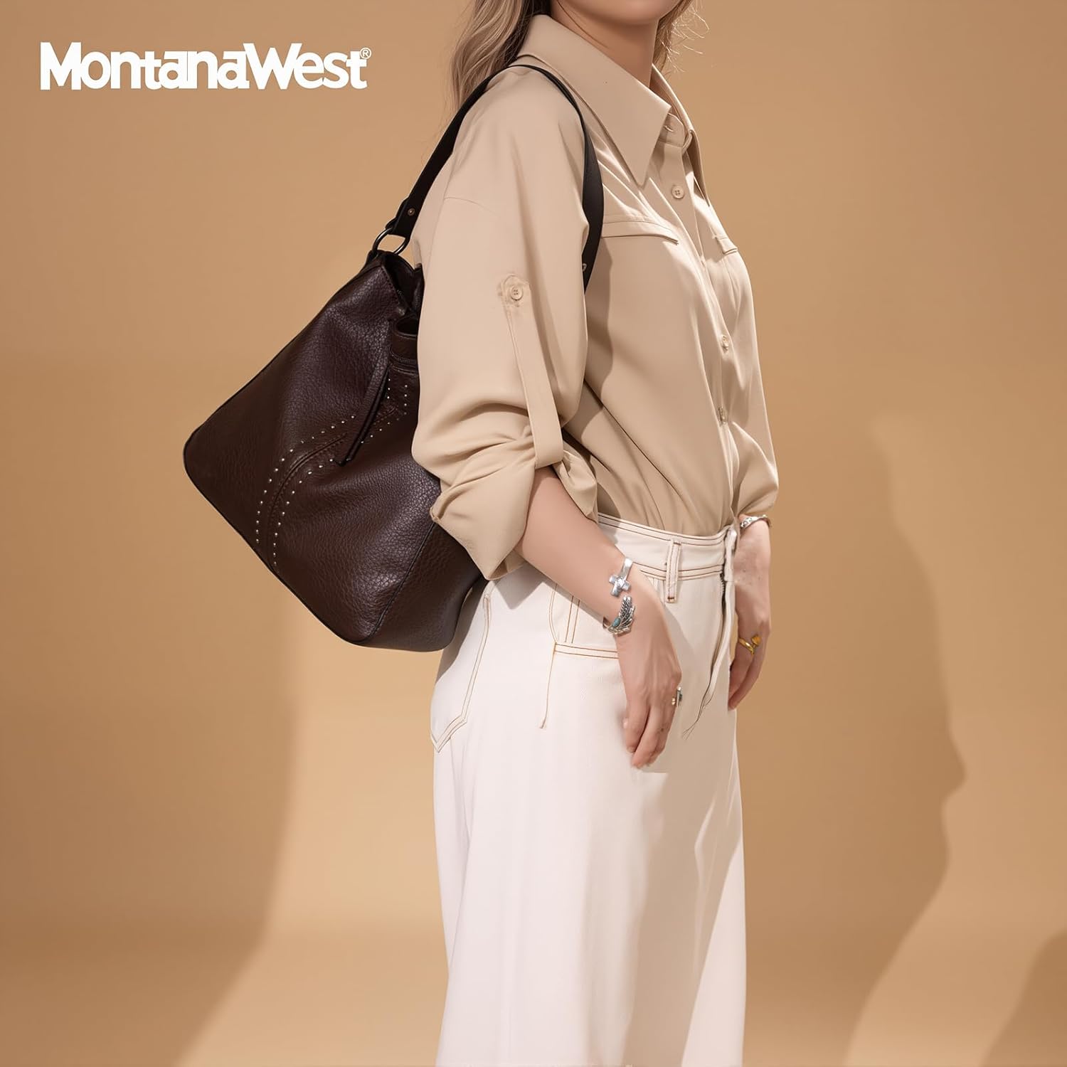 Montana West Hobo Bag for Women Crossbody Purse and Handbags Ladies Chic Shoulder Bags - Image 2