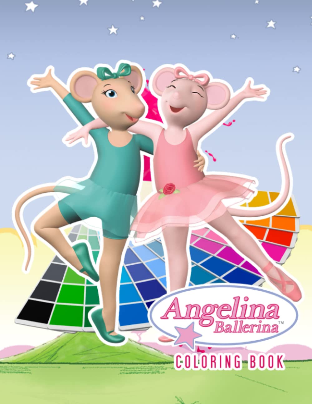 Buy Angèlina Bállerina Coloring Book A Cool Coloring Book With Many