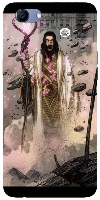 Alka ODINN Designer Printed Soft Silicone Multi-Coloured Back Cover Compatible for REALME 1