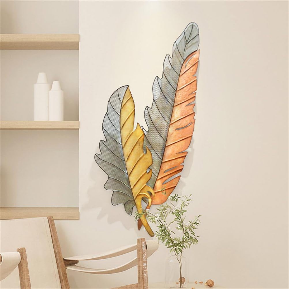 Art mural en métal 97x38cm : rompez la monotonie des murs blancs avec la 3D