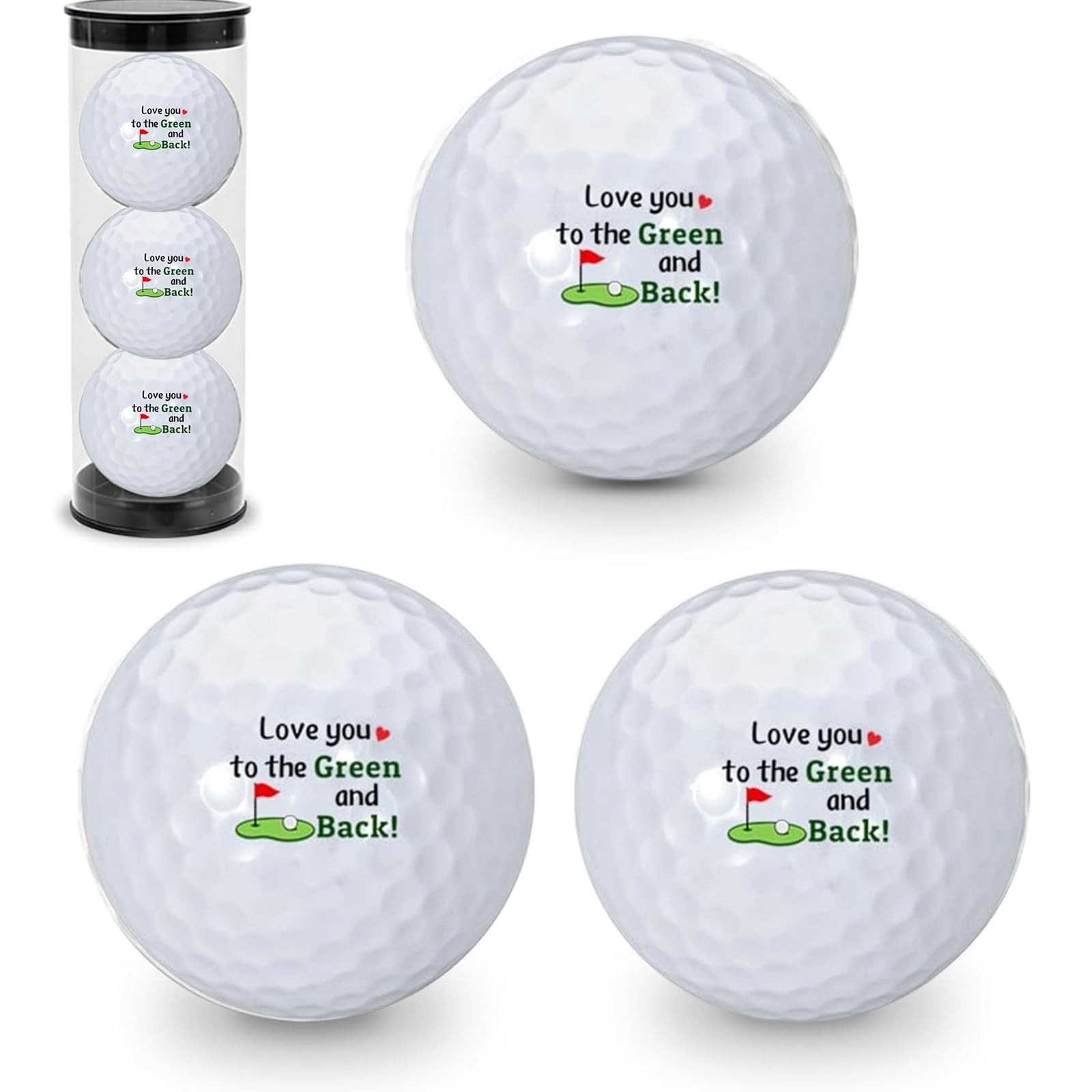 Nodrex Happy Birthday Golf Balls (C) — image 1