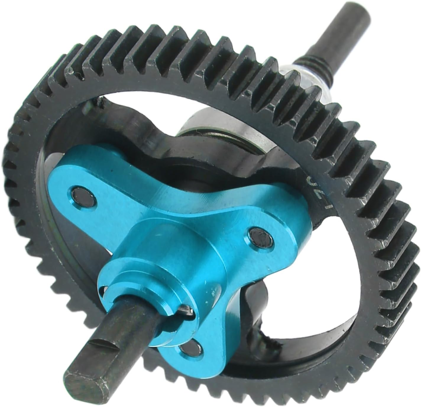 Oumefar 52T Differential Gear Slipper Clutch, Aluminum Alloy and Steel RC Slipper Clutch Car Replacement Parts for Slash 2WD 1/10 RC Car RC Accessories (Blue)