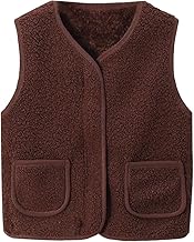 kids fleece vest vest vest boys girls sleeveless vest v neck vest warm fleece jacket winter plush vest fleece vest kids fleece vest