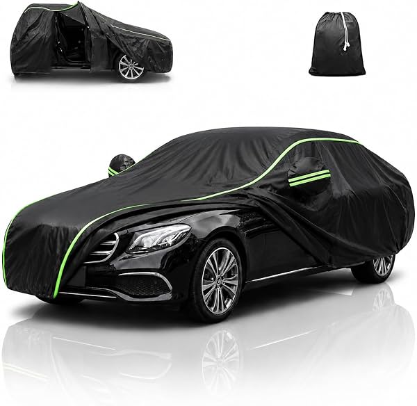 Cubierta de auto impermeable para Geely EX5 EM-i/Galaxy E5 (2024–2026) | cubierta de auto impermeable para todo clima, multicapa para exteriores, protección contra lluvia, sol, nieve, rayos UV y polvo