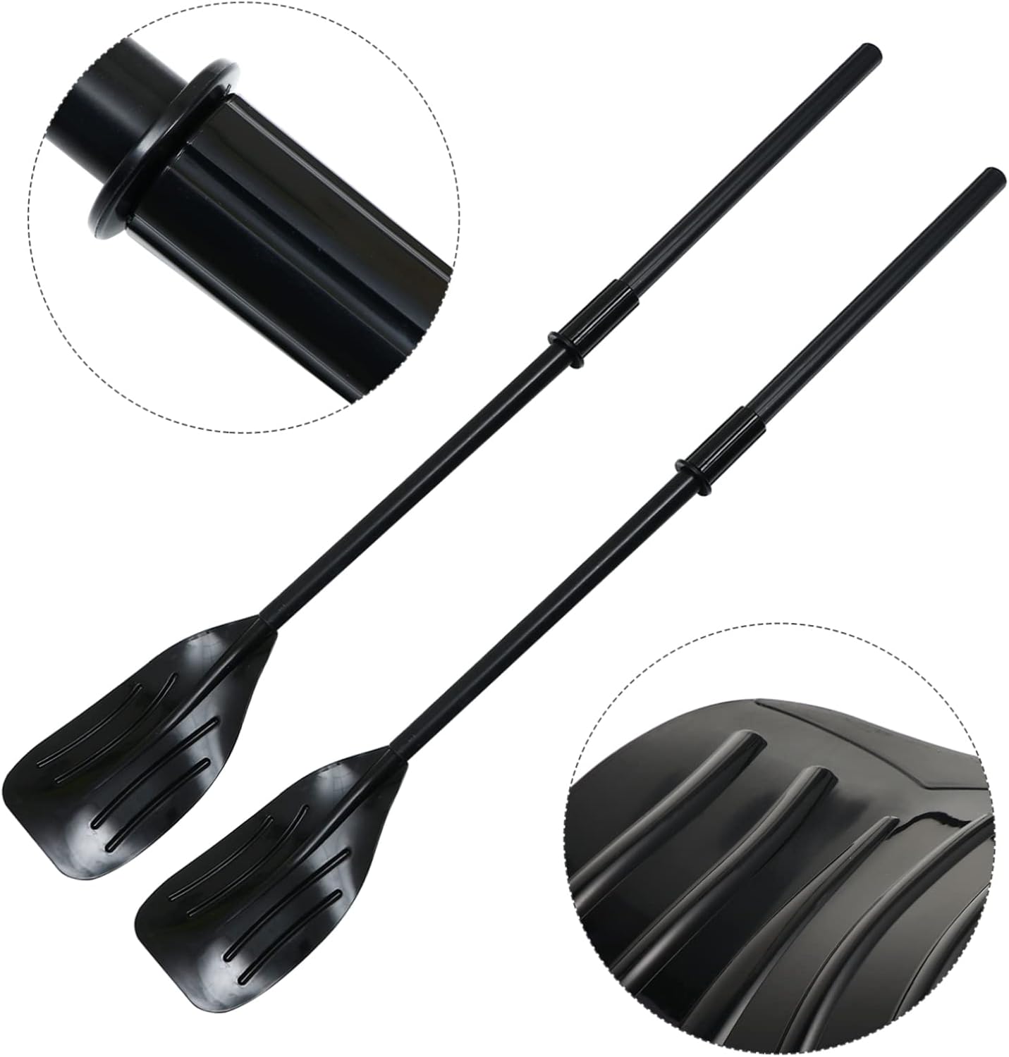 Detachable Kayak Paddles Kayak Oars for Game Practical Paddle Accessories