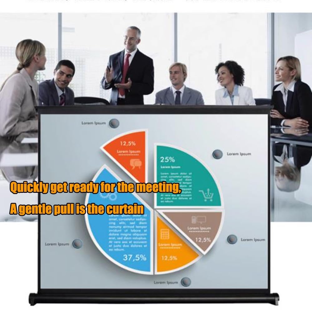 Schermo di Proiezione da Tavolo 20'' 30'' 40'' 50'' Portatile