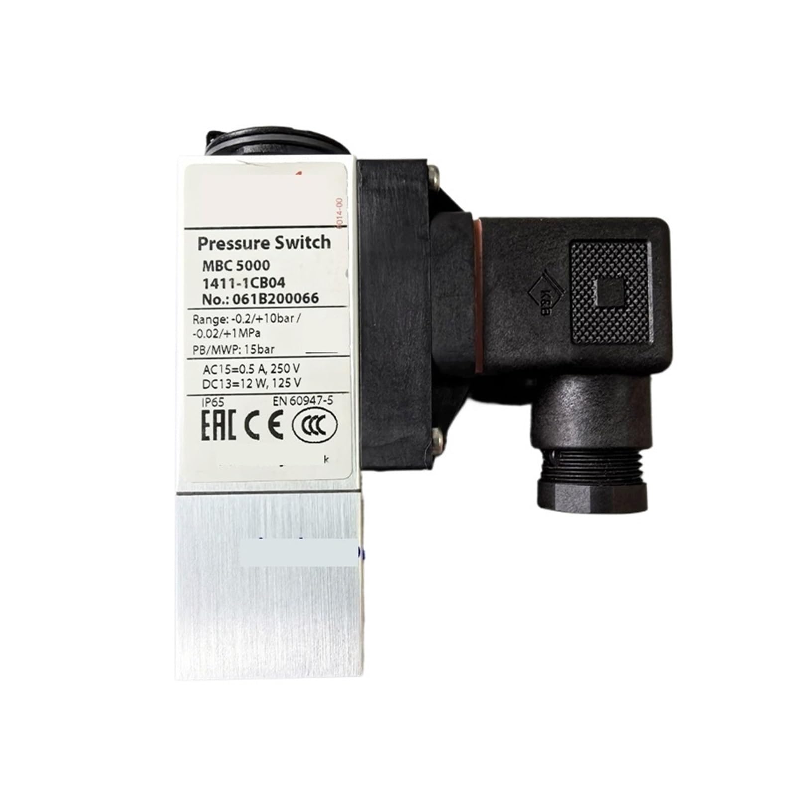 Pressostat MBC5100 061B201066 capteur pression bloc pour pompe et moteur