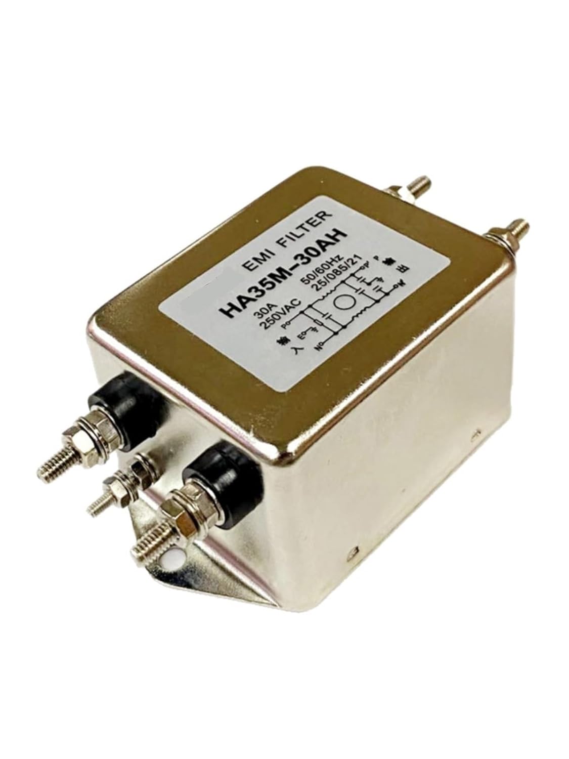 30A Single-Phase Power Filter HA35M-30AH 220VAC Anti-Interference