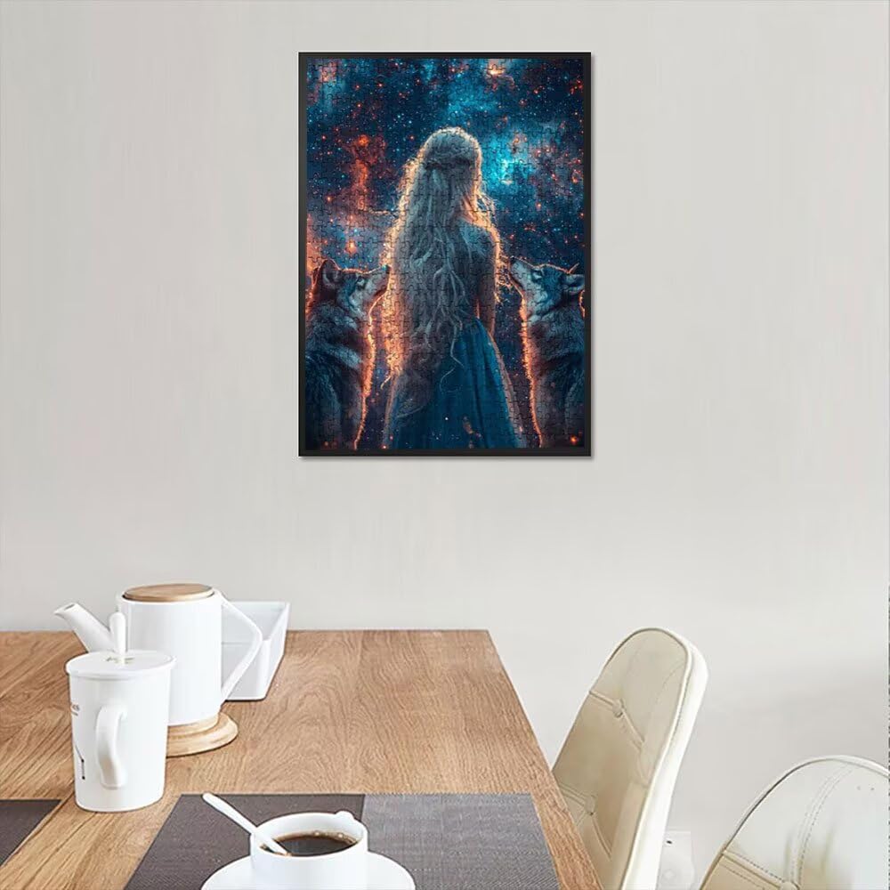 Puzzle 6000 Pezzi, Donna Stellare 3D Puzzle per Adulti Impegnativo, Educa Puzzles Artistico, Divertente E Stimolante Puzzles Decorativo per La Famiglia, Regalo e Decorazione Pareti DX0YL6-950