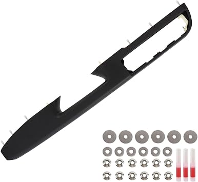 Door Armrests Compatible with 2010-2014 Chevy Silverado Tahoe Suburban, GMC Sierra Yukon Black Left Driver Side Replace84127280