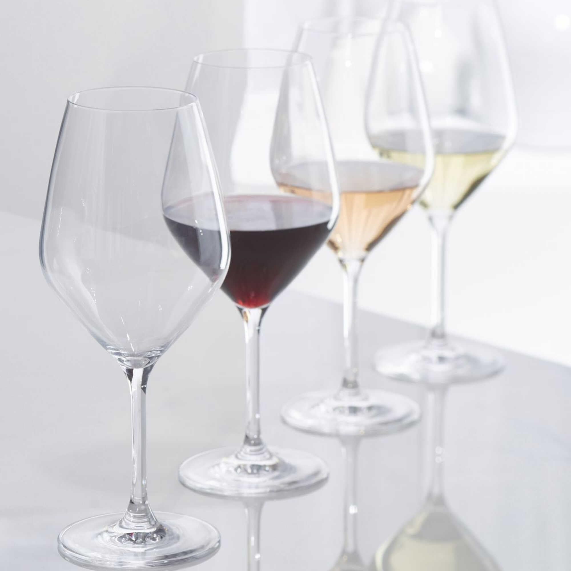 Copas de Vino, Caja de 6 Vasos de Vino de Cristal de 48 cl