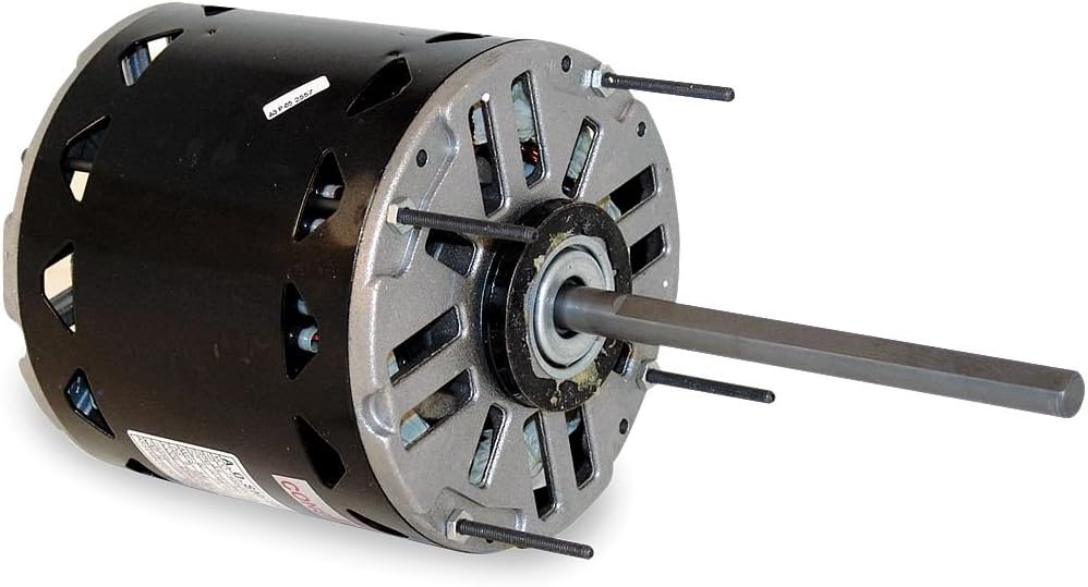 A.O. Smith FDL6001A 1/2 – 1/6 HP, 1075 RPM, 4 Speed, 115 Volts7 Amps, 48Y Frame, Sleeve Bearing Direct Drive Blower Motor