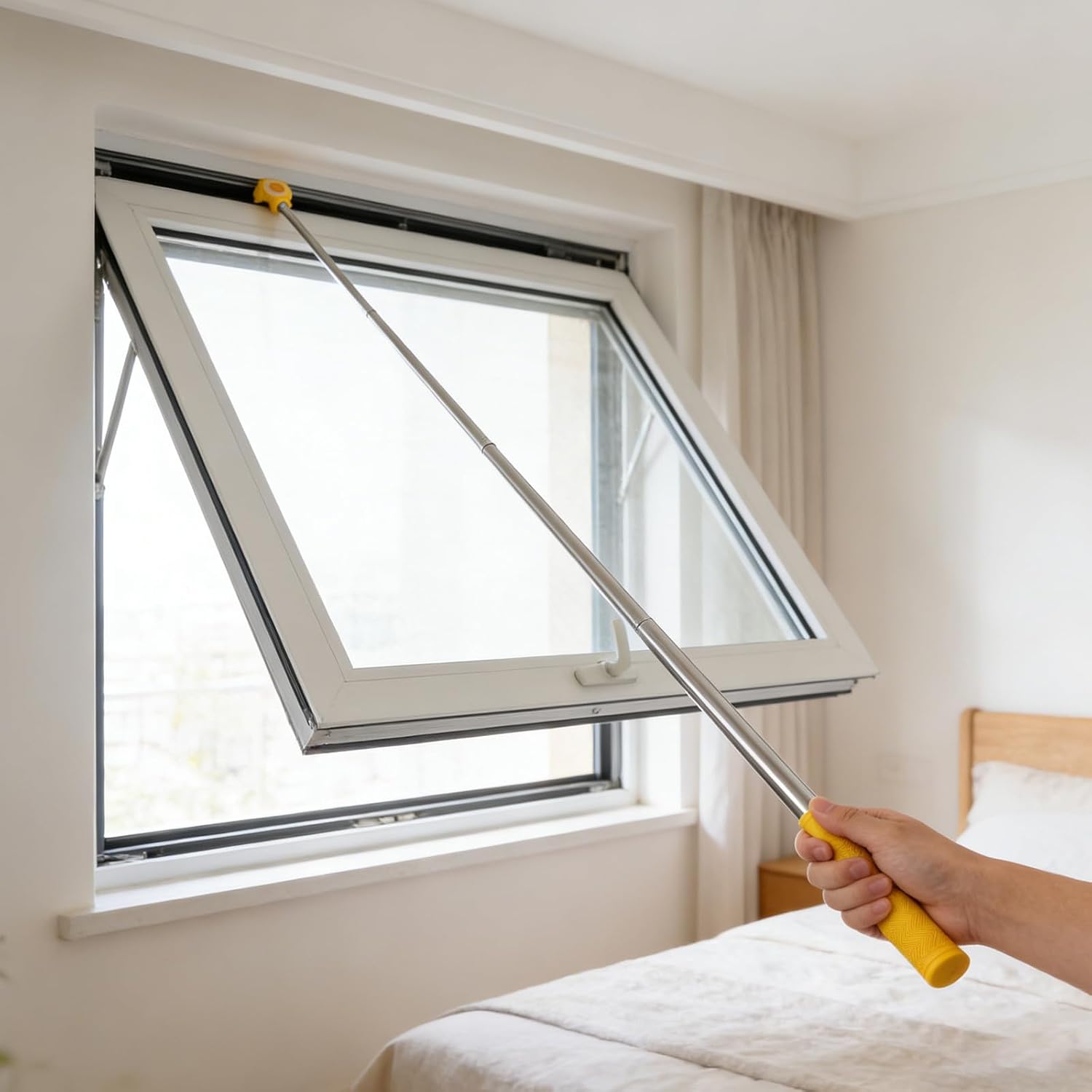 Telescopic Window Opening Rod Duckling Head for Skylights and Hatches