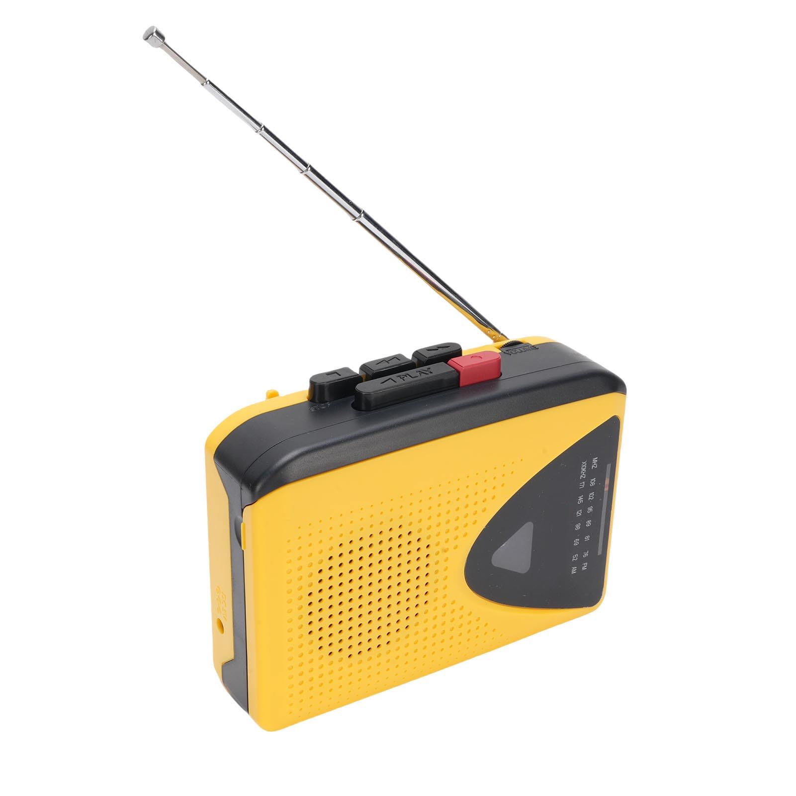 Retro Tragbare Kassette Player & Recorder, AM FM -Radio in MIC, LEACHER & Kopfhörerbuchse, Batterie DC Powered Lightweight Compact Tape Player