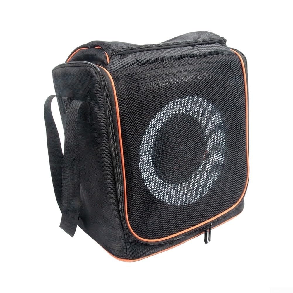 Hartschalen-Tragetasche für JBL für PartyBox für Encore Essential2, wasserdichte Nylon-Lautsprecher-Aufbewahrungstasche mit 60 mm Polsterung, tragbar