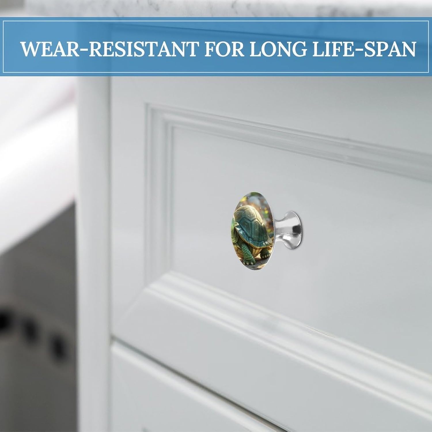 Cabinet Handles Round Drawer Pulls Turtle in The Sun Dresser Knobs for Cabinets and Drawers Handle Kitchen Cabinet Pulls for Bathroom Cupboard Drawers Cabinet Pulls for Kitchen Door