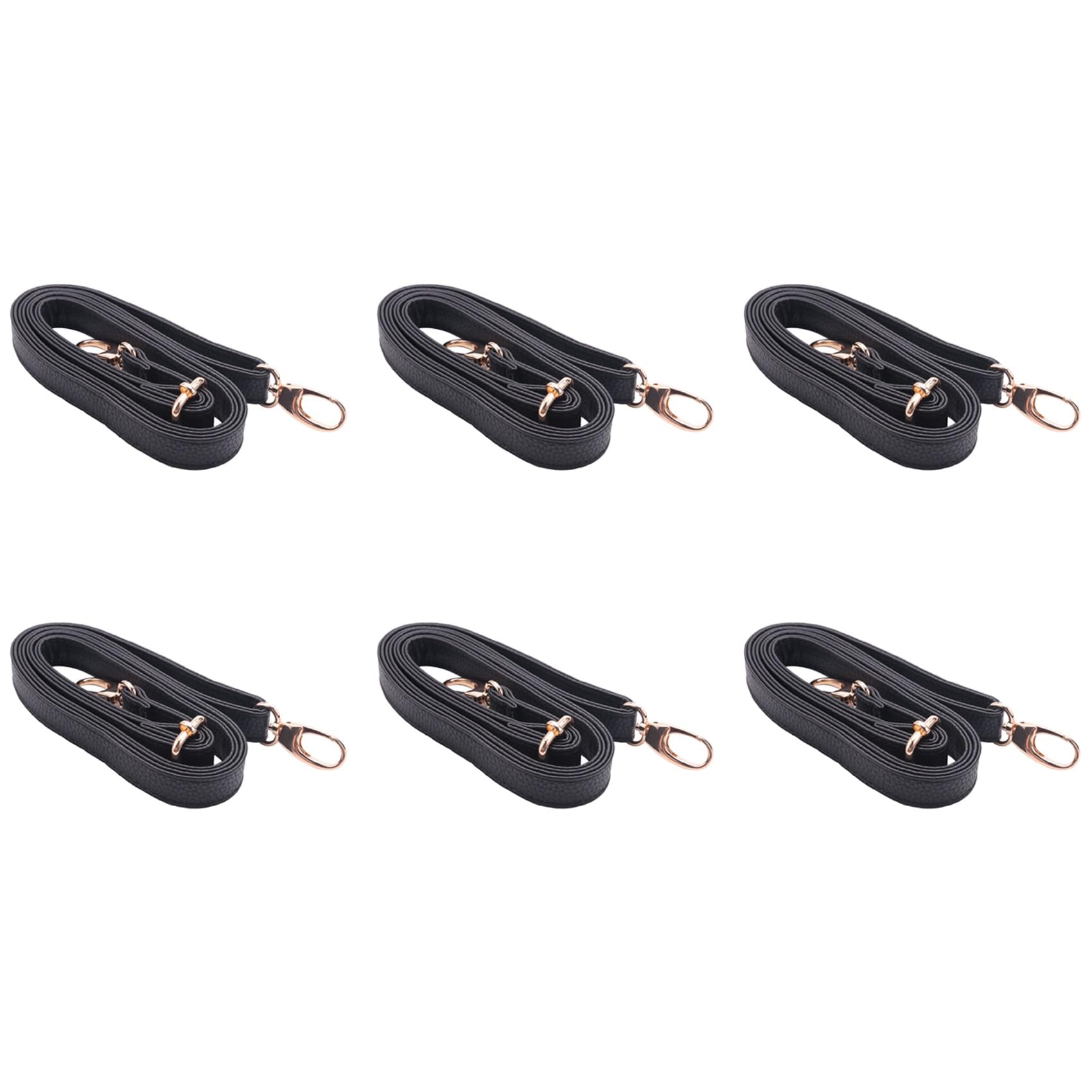 Correa para bolso negra de 140x2 cm ajustable para solucionar asas rotas con este pack DIY