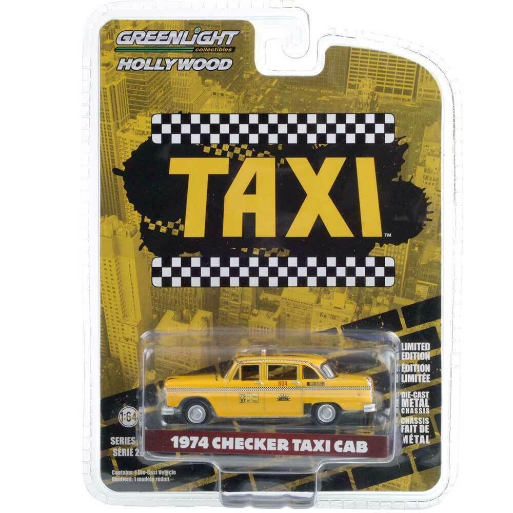 Amazon | グリーンライト 1/64 チェッカー タクシー キャブ Greenlight