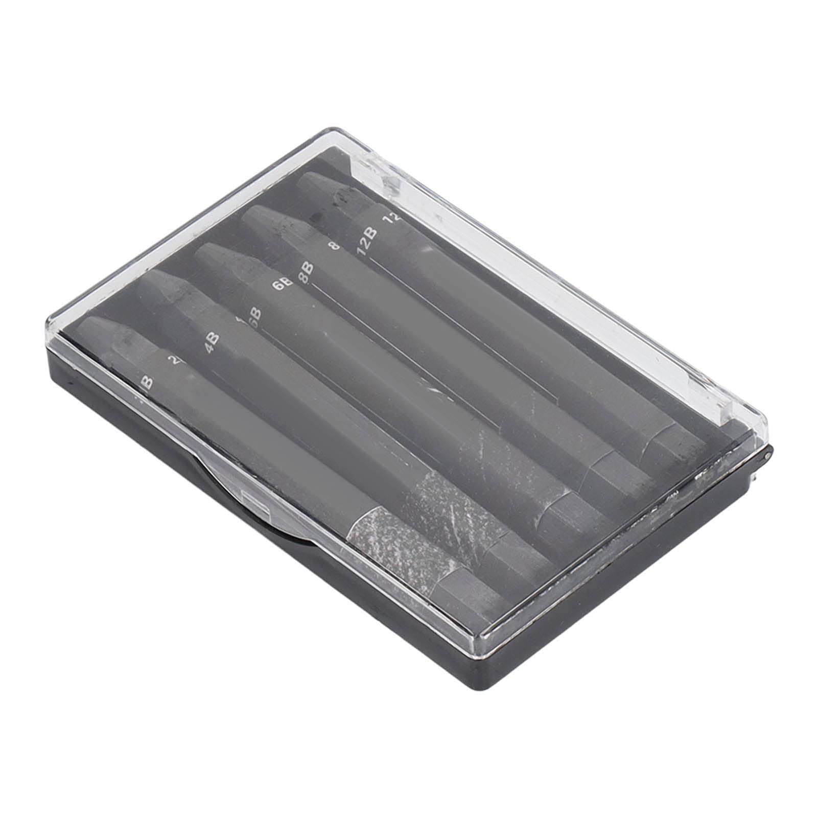 Tige en graphite, 5 bâtonnets de graphite inoffensifs solubles dans l'eau, toucher délicat et sans danger pour l'esquisse pour l'aquarelle