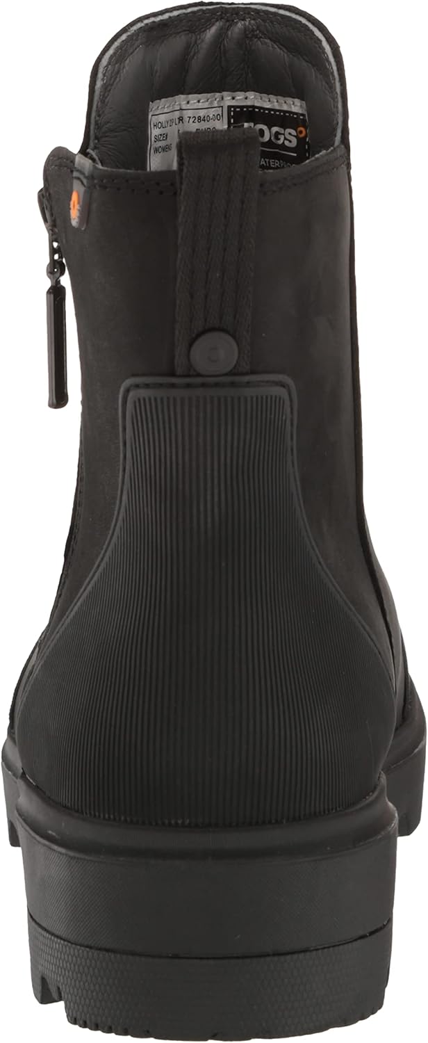BOGS womens Bogs Womens Holly Zip Leather Boot