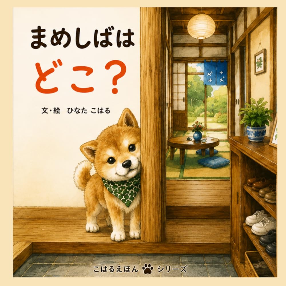 まめしばは どこ？: ― さがしえほん ― (こはるえほん　まめしばシリーズ)