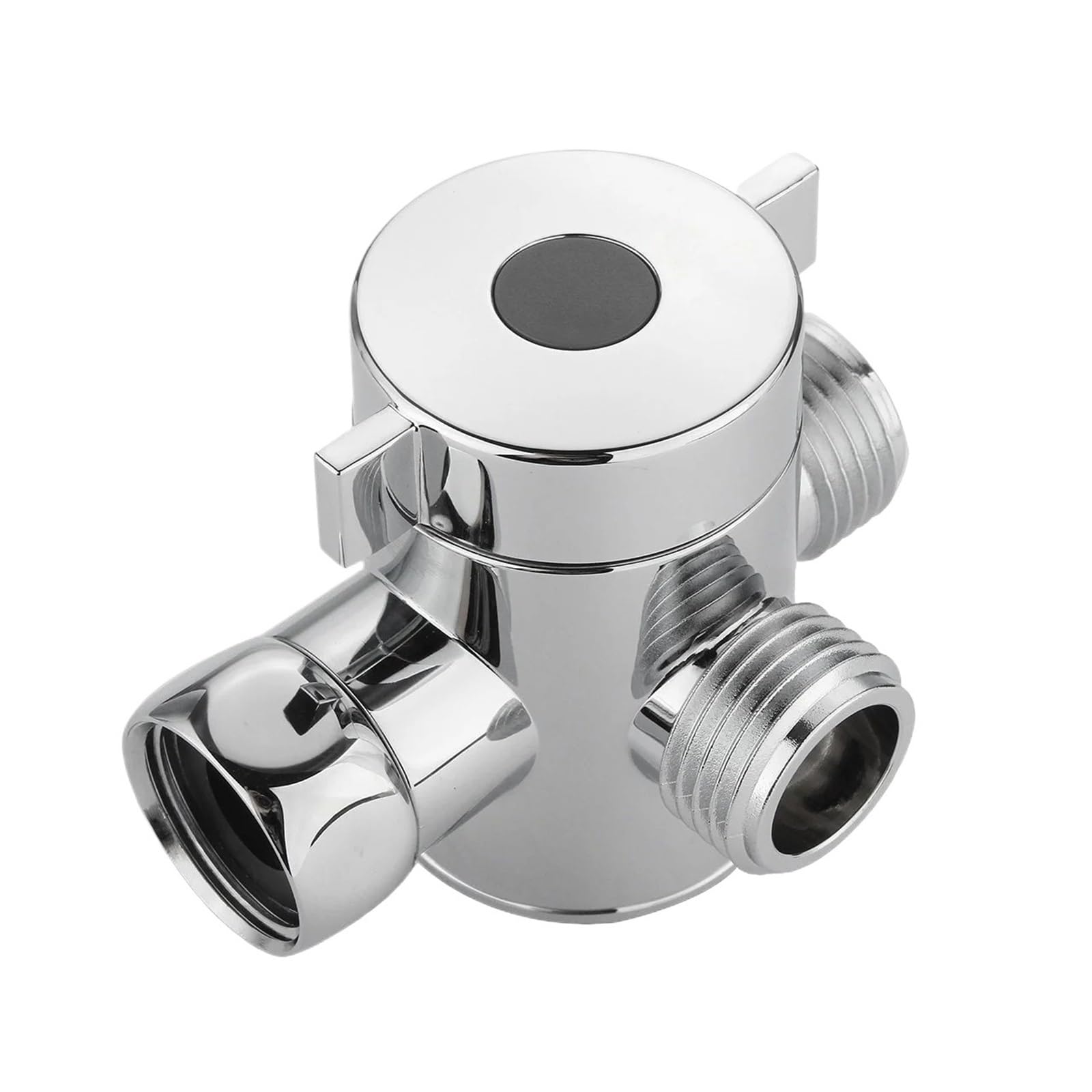 Itrhjtgp B Type Hose Splitter 3 Way Adjustable Shower Head Diverter Valve Mode Switch Adapter Brass G1/2 Inch Connector Bathroom Accessories For Bathroom(B Type)