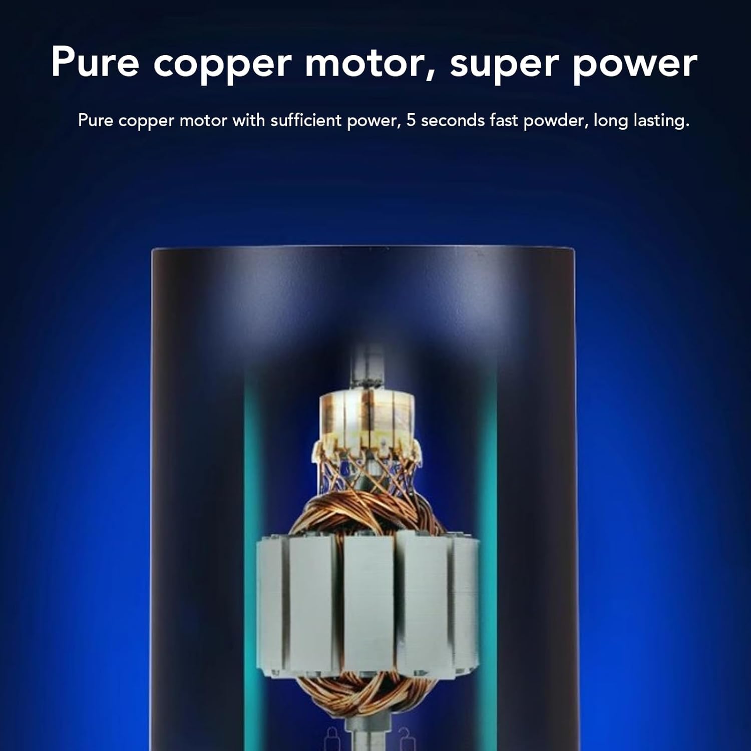 Electric Burr Coffee Grinder ABS SUS 38 Gears Adjustable USB Rechargeable Portable Coffee Bean Mill for Home Drip Coffee