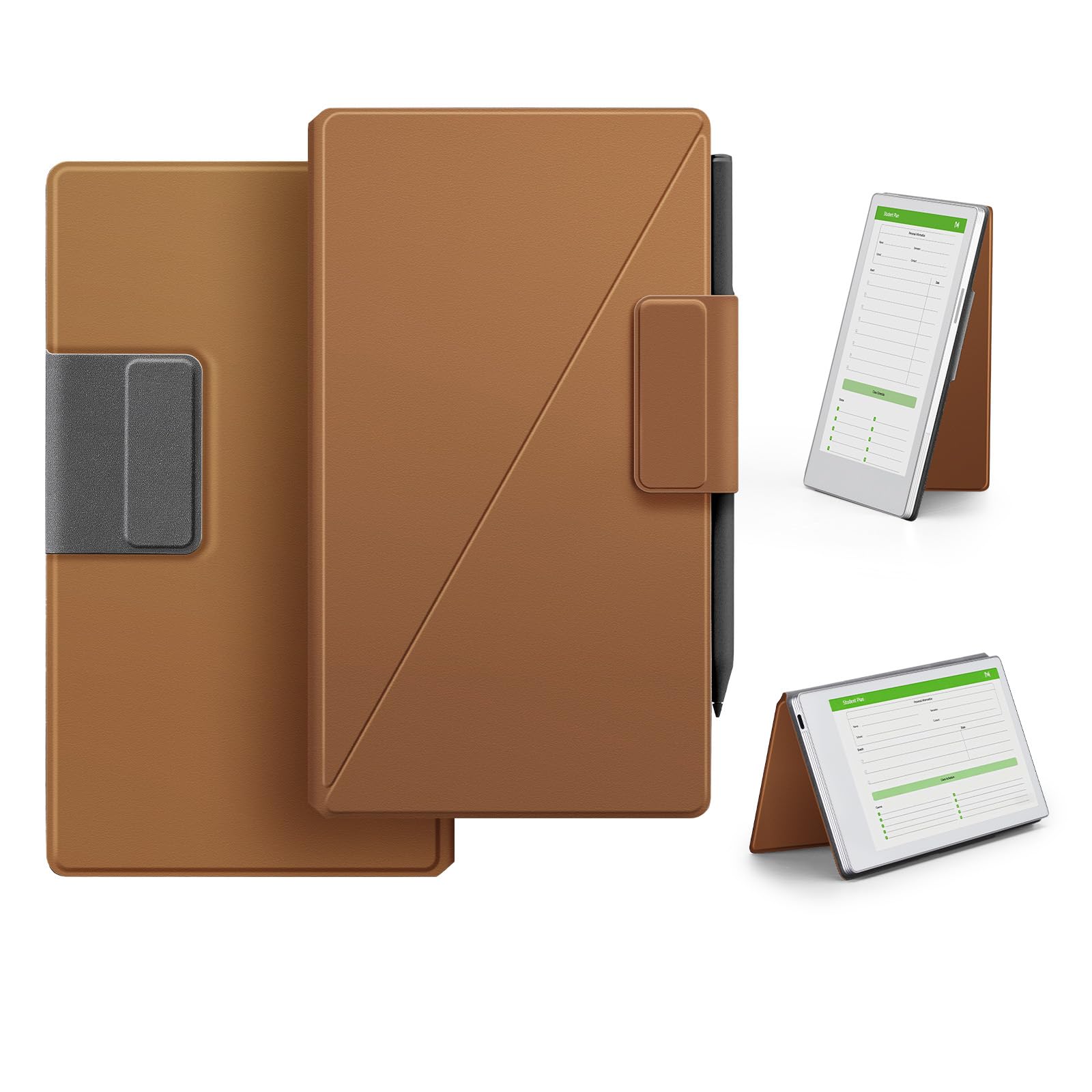 Case for Remarkable Paper Pro Move 7.3 with Multi-Angle Stand 1:1 Fit Smart Folio Cover with Auto WakeSleep | PU Leather Cover | Microfiber Lining | Strong MagnetD-Leathers Black product thumbnail 2