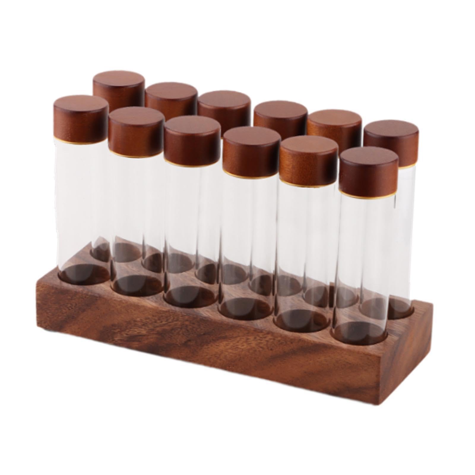Barattoli in vetro borosilicato con chiusura ermetica per conservare chicchi di caffè, frutta secca e cereali integrali, ecc. Contenitori in vetro per la conservazione di chicchi caffè con