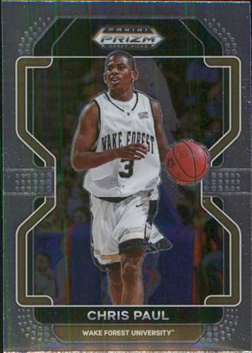 2022-23 Panini Prizm Draft Picks #8 Chris Paul Wake Forest Demon Deacons Basketball Trading Card