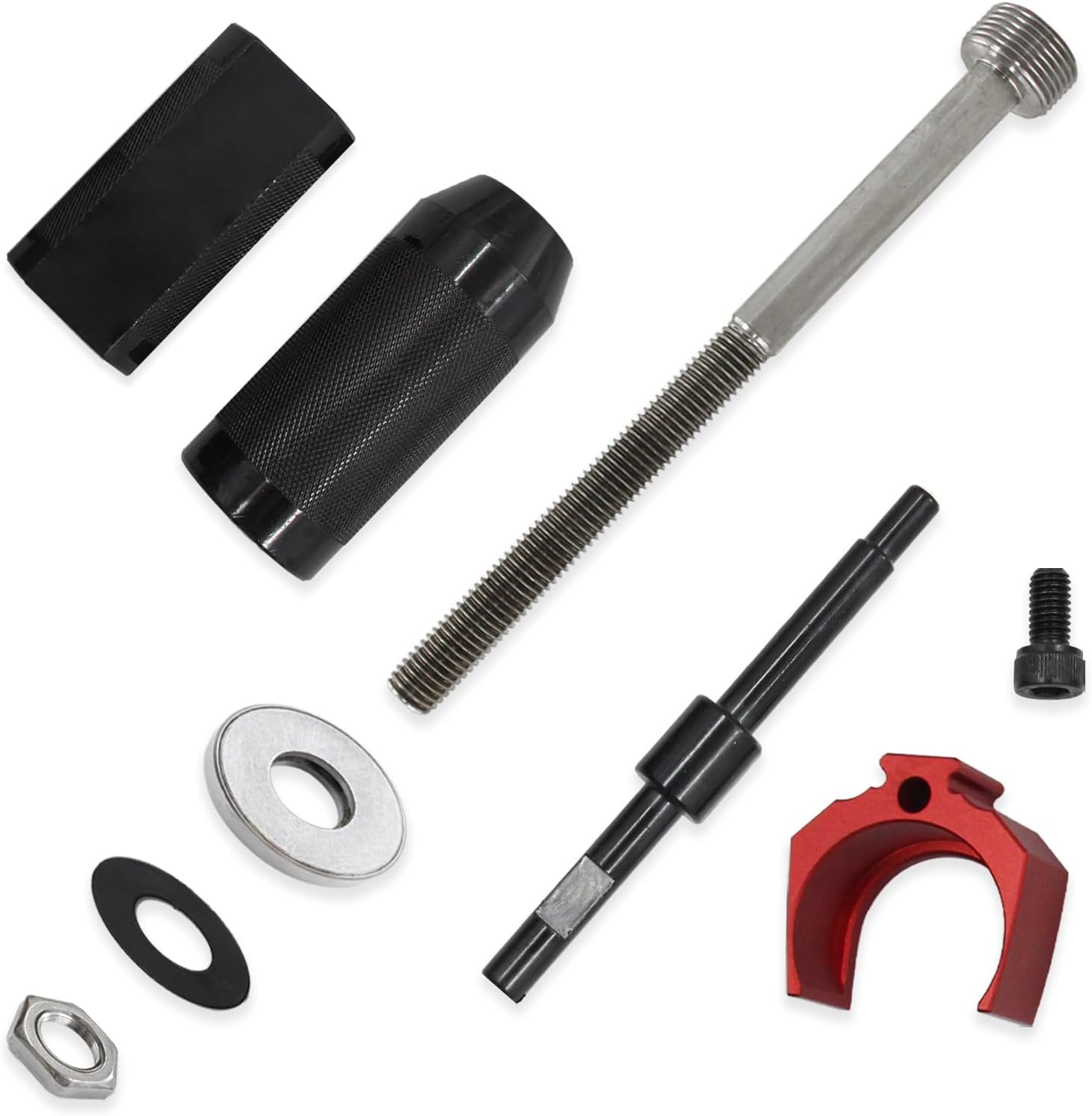 Heavy Duty Steel Injector Sleeve Remover Installer whole set 9U-6891 Injector Height Tool for CAT Caterpillar 3406E C10/C12/C15/C16/C18 Engine