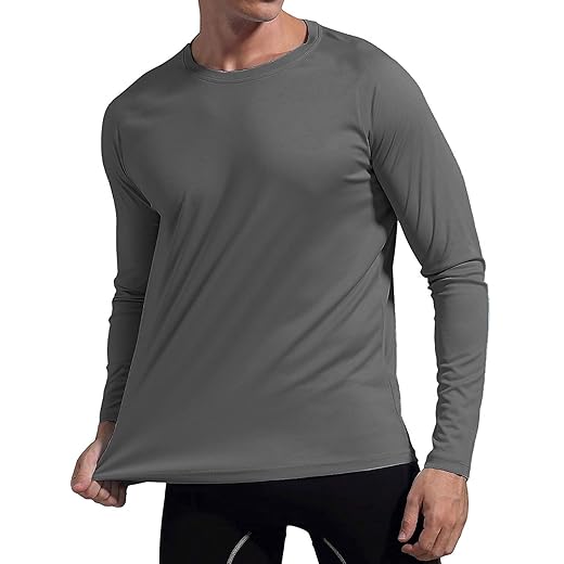 Camiseta UV Masculina UV50+ Tecido Ice Dry Fit Secagem Rápida