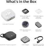 DJI Mic Mini 2 Transmitter, Wireless Mini Mic, Vlogging Microphone, Bluetooth Microphone, Ultralight, 8h Operating Time, Power Saving, Noise Cancelling, Streaming