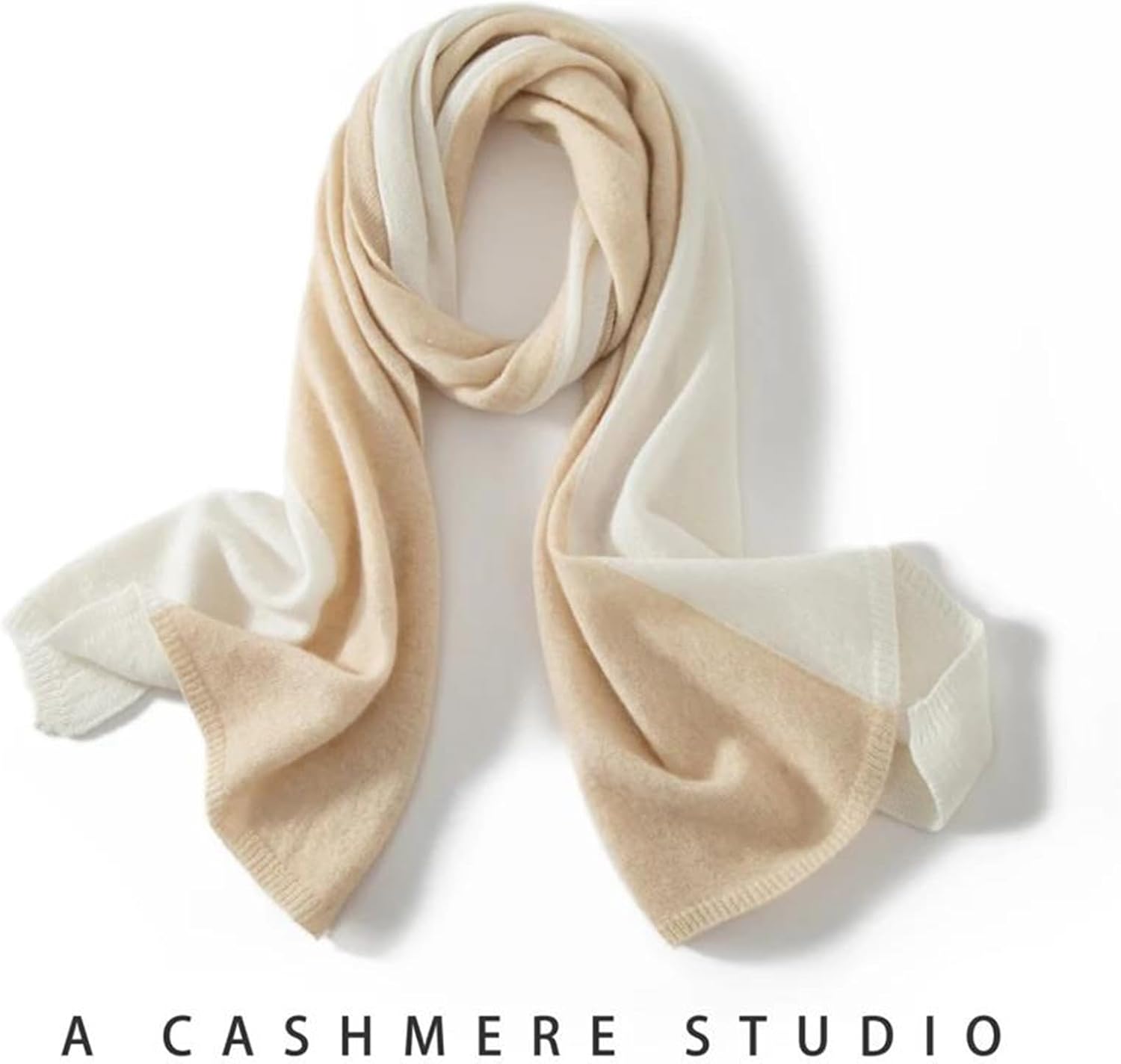 Women's Large Patchwork Design Cashmere Scarf Soft Warm Knitted Shawl For Cold Weather Outfits