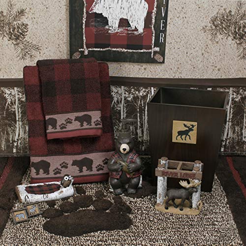 Skl Home Yellowstone Sundance Toothbrush Holder, Brown #TOP4